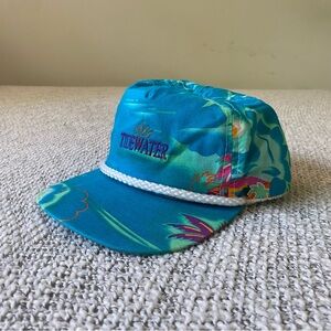 Tidewater Blue Tropical Men's Rope Hat